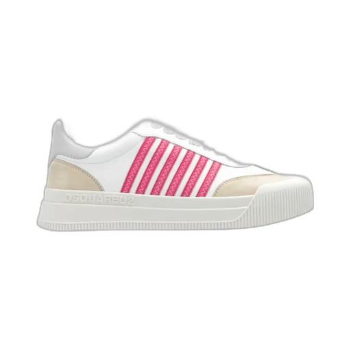 Striped Round Toe Sneakers
