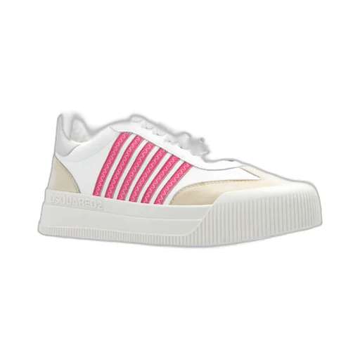Striped Round Toe Sneakers