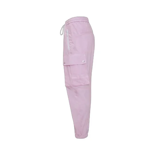 Logo Print Tapered Cargo Pants