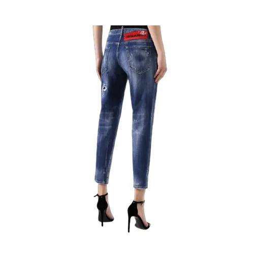 Logo Details Jeans