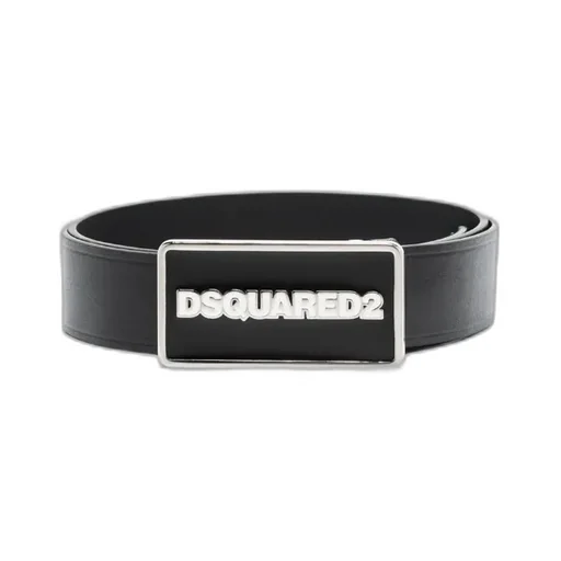 Logo Plaque Buckle Belt