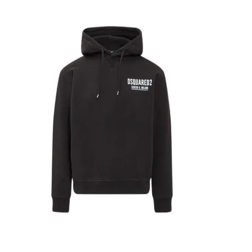 Logo Printed Hooded Sweater
