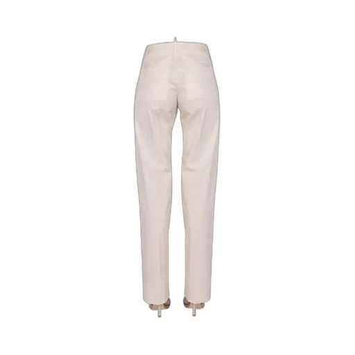 Pleat-Front Detail Pants