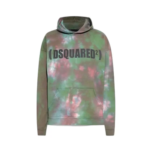 Tie-Dye Printed Hoodie