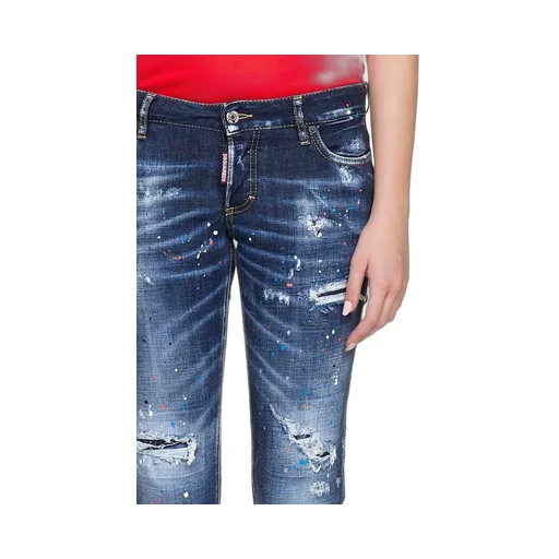 Jennifer Distressed Cropped Jeans