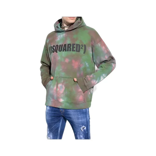 Tie-Dye Printed Hoodie