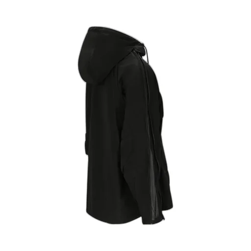 Zipped-Sleeves Hooded Jacket