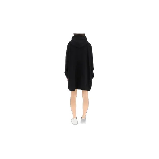 Logo Printed Hoodie Dress