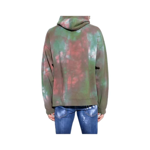 Tie-Dye Printed Hoodie
