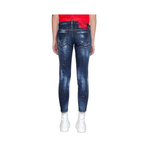 Jennifer Distressed Cropped Jeans