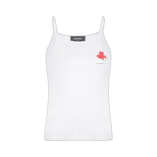 Logo Print Vest Top