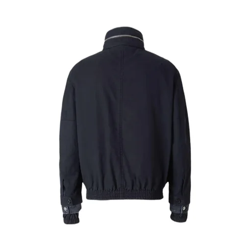 Logo Printed Quilted Jacket
