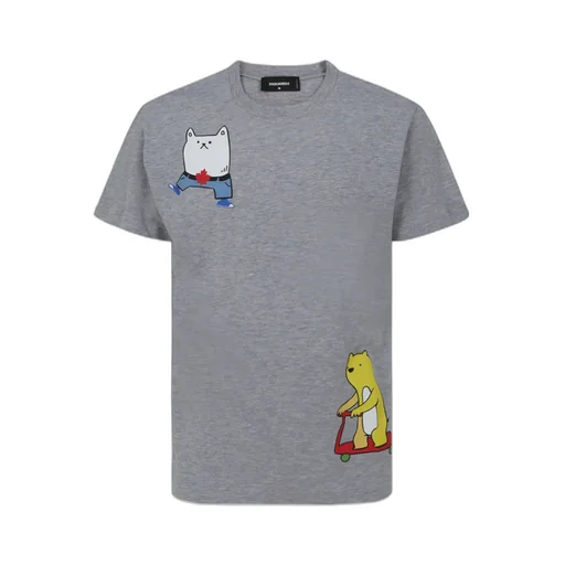 Graphic Print Cotton T-Shirt