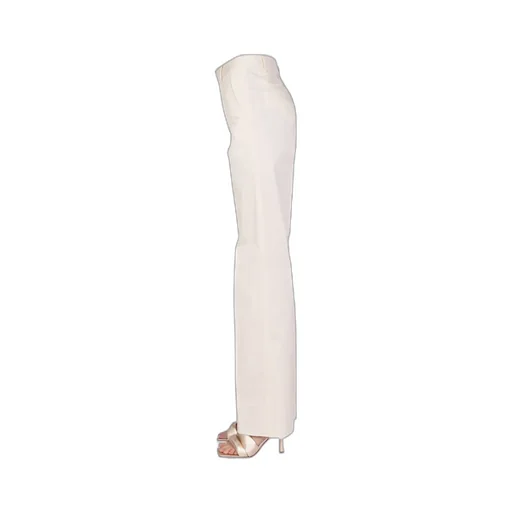Pleat-Front Detail Pants