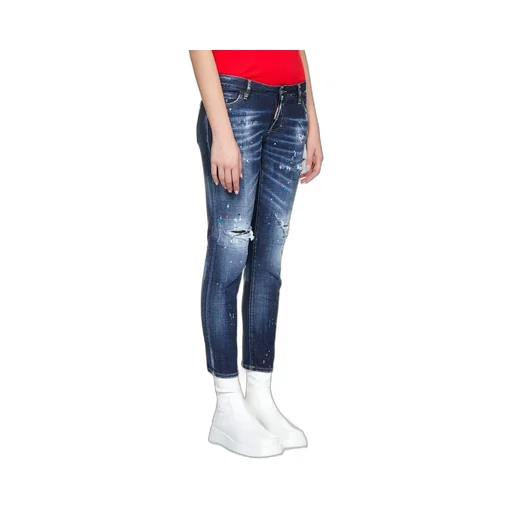 Jennifer Distressed Cropped Jeans