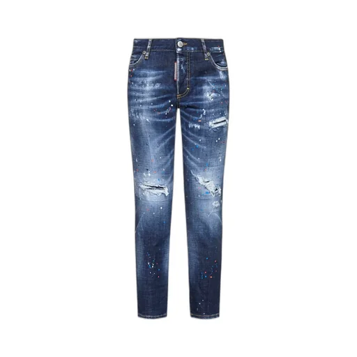 Jennifer Distressed Cropped Jeans