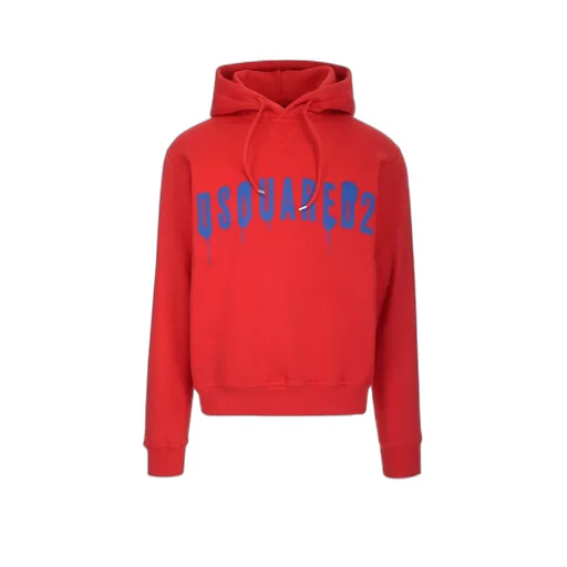 Logo Print Cotton Hoodie