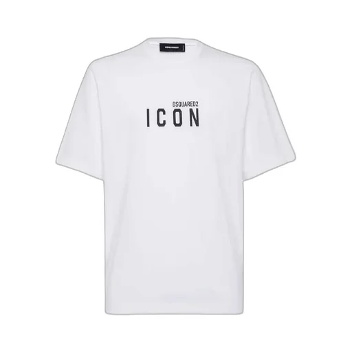 Icon Logo Printed Crewneck T-Shirt