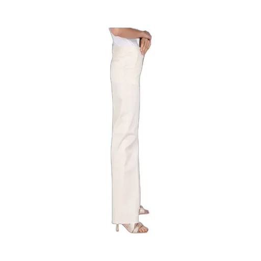 Pleat-Front Detail Pants