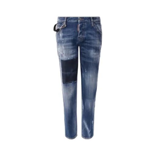 Logo Details Jeans