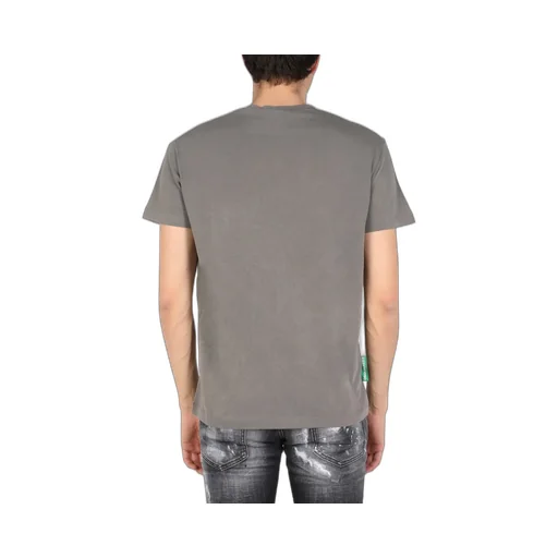 Slogan Print Crewneck T-Shirt