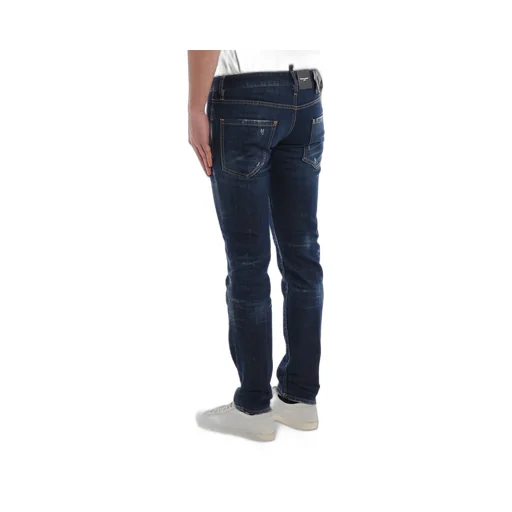 Faded Stretch Denim Five-Bag Jeans