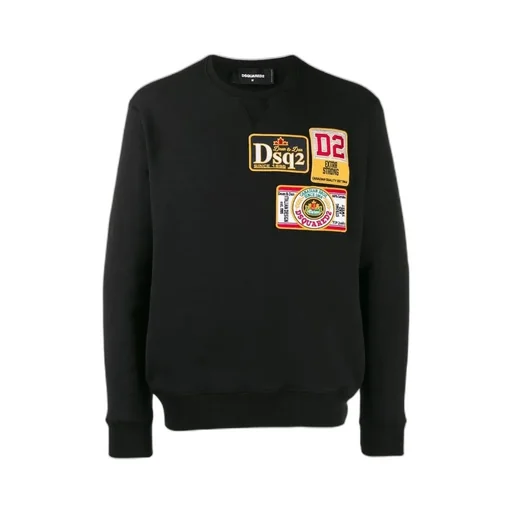 Embroidered Logo Patch Sweater