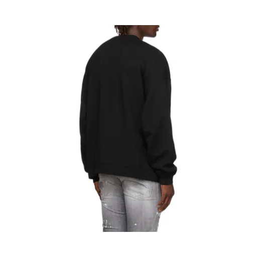 Logo-Print Cotton Jumper