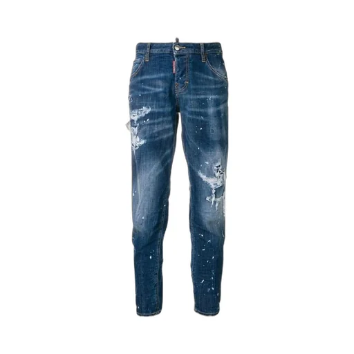 Logo Details Jeans