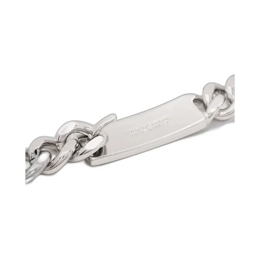 Logo Plaque Chain Necklace