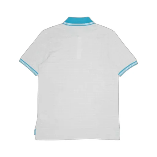 Buckle Short-Sleeved Polo Shirt