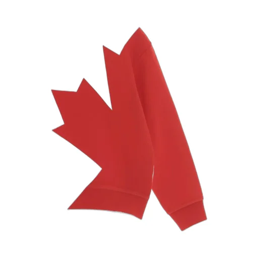 Maple Leaf Printed Sweatshirt