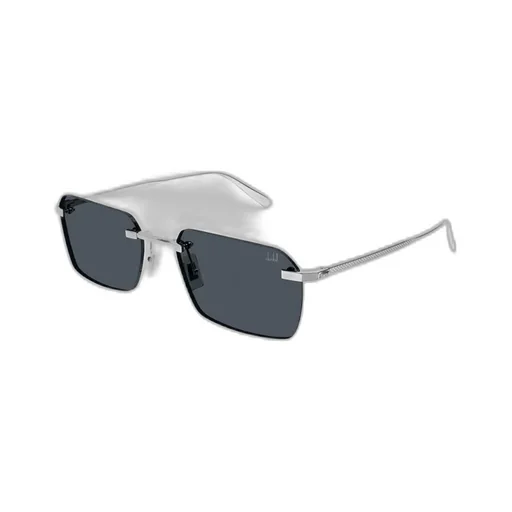 Rimless Rectangle-Frame Sunglasses
