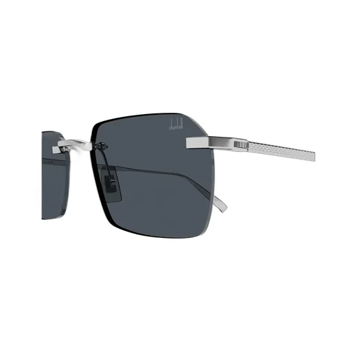 Rimless Rectangle-Frame Sunglasses