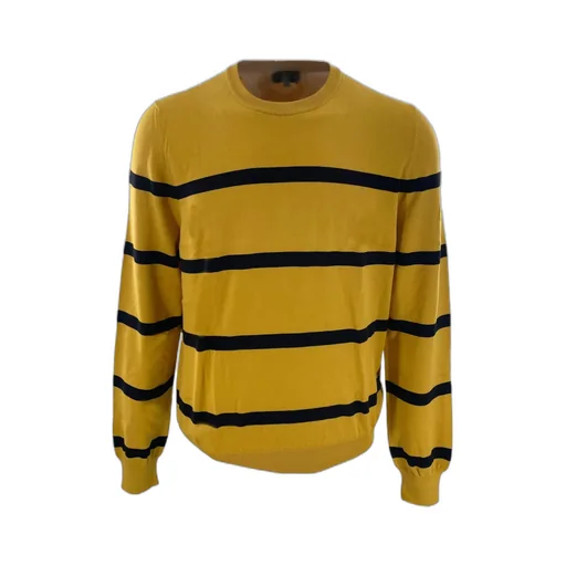 Striped Long-Sleeved Sweater