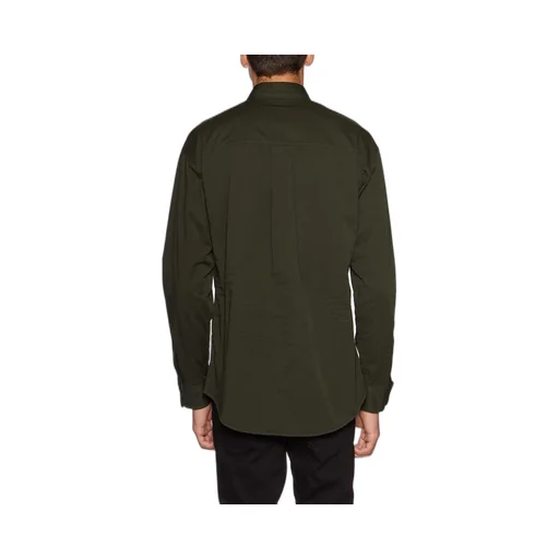 Logo Printed Chest Pocket Shirt