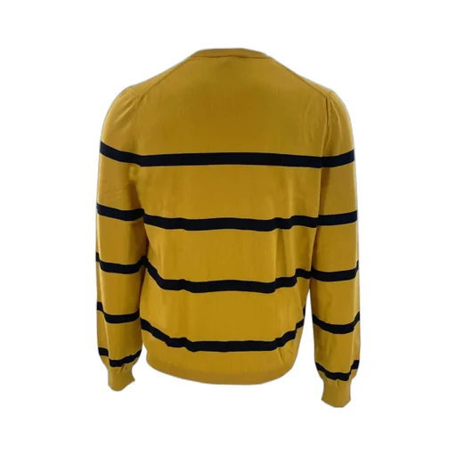 Striped Long-Sleeved Sweater