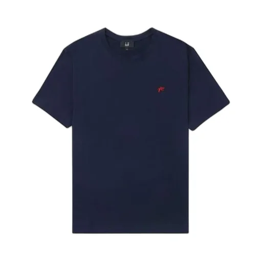 Round Neck Embroidered T-Shirt