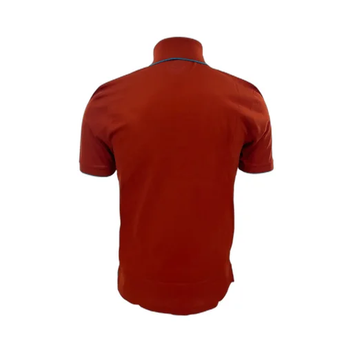 Buckle Short-Sleeved Polo Shirt