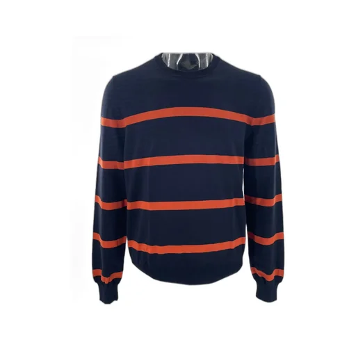 Striped Long-Sleeved Sweater