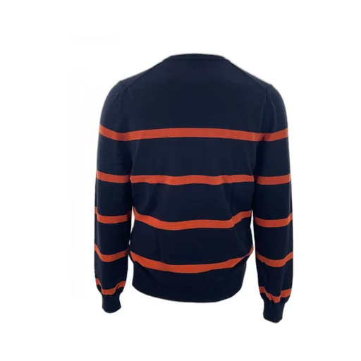Striped Long-Sleeved Sweater