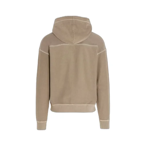 Logo Print Drawstring Hoodie