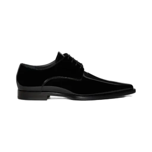 Ibra Tapered Toe Lace-Up Shoes