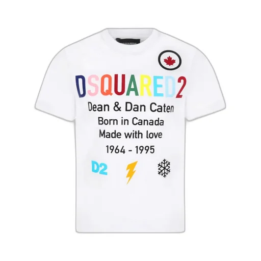 Logo Slogan Printed T-Shirt