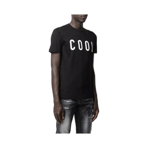 Slogan-Print Short-Sleeve T-Shirt