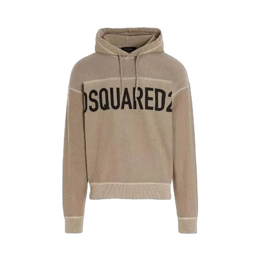 Logo Print Drawstring Hoodie