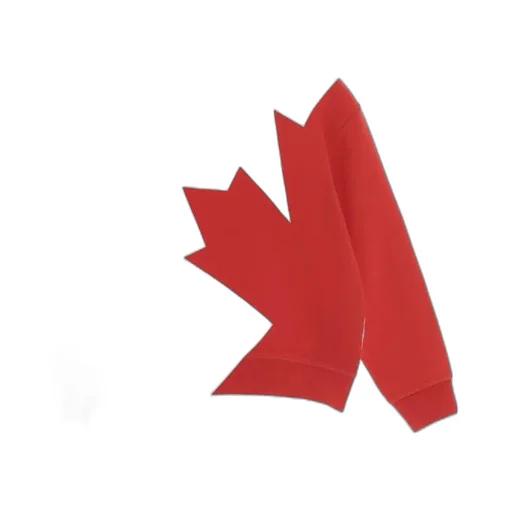 Maple Leaf Printed Sweatshirt