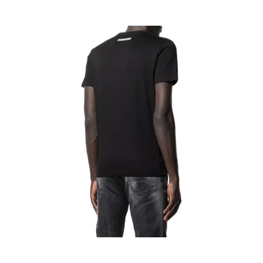 Slogan-Print Short-Sleeve T-Shirt