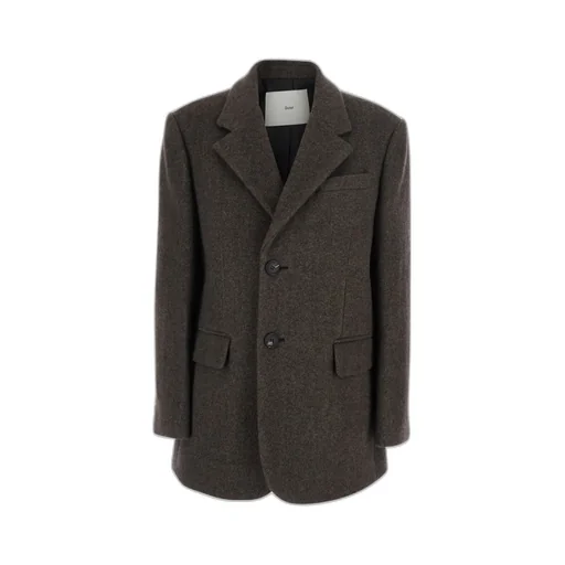 Notched Revers Cashmere Jacket
