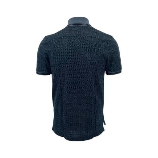 Buckle Short-Sleeved Polo Shirt